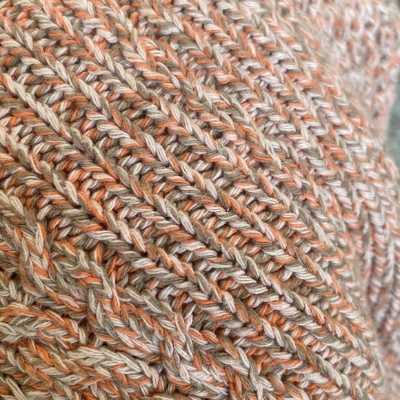 Madewell Marled Plaza Sweater Pullover Crew Neck Marled Open Peach Knit XXS - Picture 16 of 16